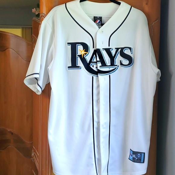 Majestic Shirts Rays Major League Baseball Jersey By Majestic White